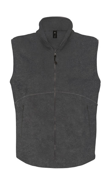 Gilet polaire traveller+ personnalisé | Traveller+ Bodywarmer Fleece Charcoal