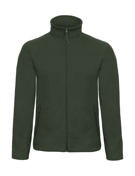 Veste polaire homme personnalisée | ID.501 Micro Fleece Full Zip Forest Green