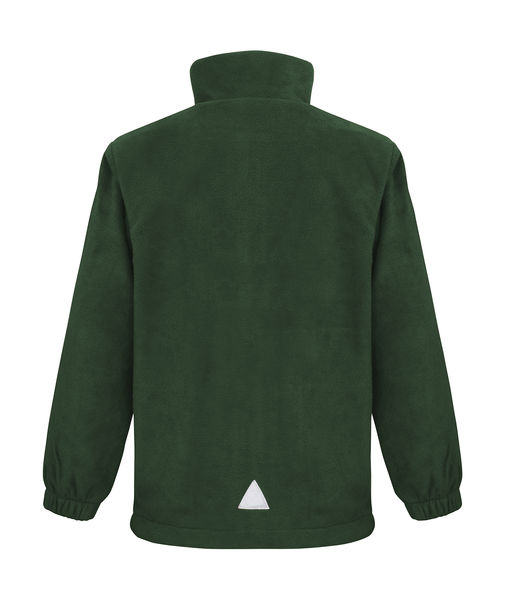 Polaire personnalisée enfant manches longues | Kids Forest Green