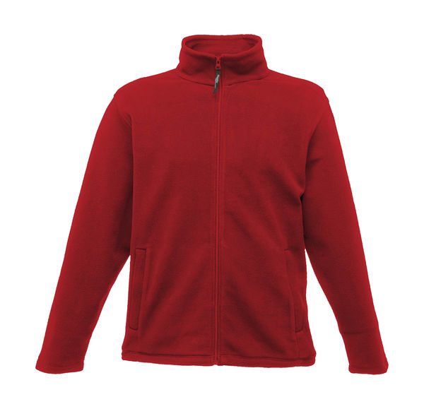 Polaire publicitaire homme manches longues | Micro Full Classic Red