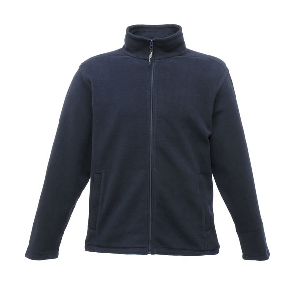 Polaire publicitaire homme manches longues | Micro Full Dark Navy