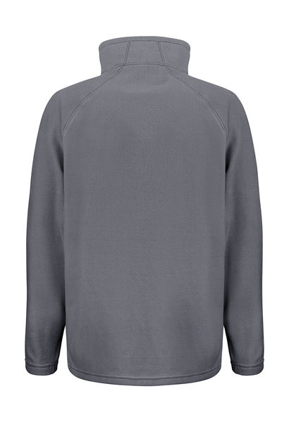 Polaire personnalisée homme manches longues raglan | Micron Charcoal
