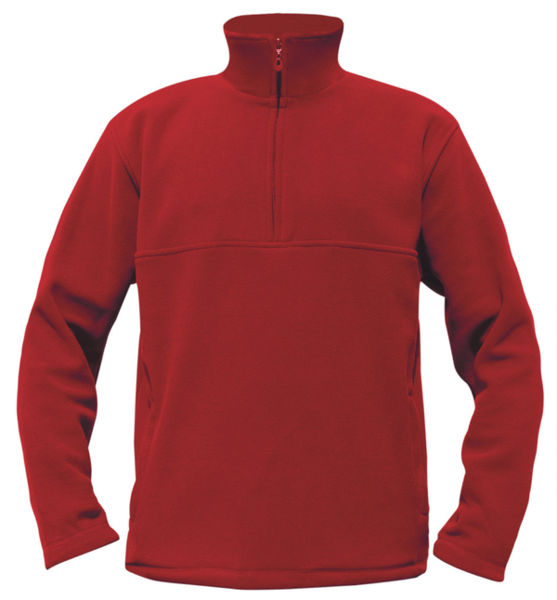 Polaires & Softshells entreprise polaire-publicitaire COL ZIPPÉ SW77N Bright red