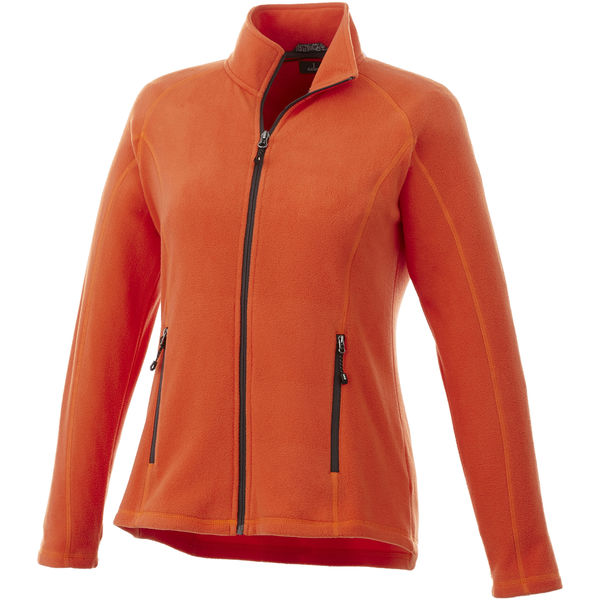 Veste publicitaire micro-polaire Full Zip Femme Rixford Orange