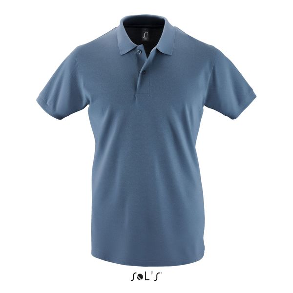 Polo personnalisé homme | Perfect Men Bleu ardoise