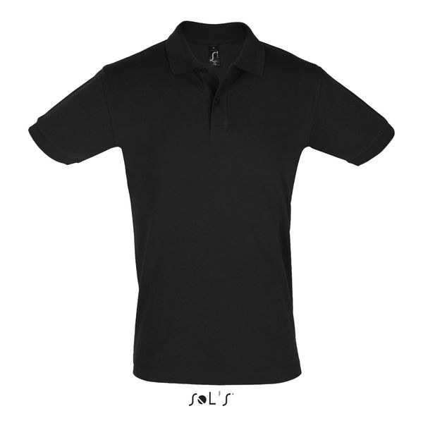 Polo personnalisé homme | Perfect Men Noir