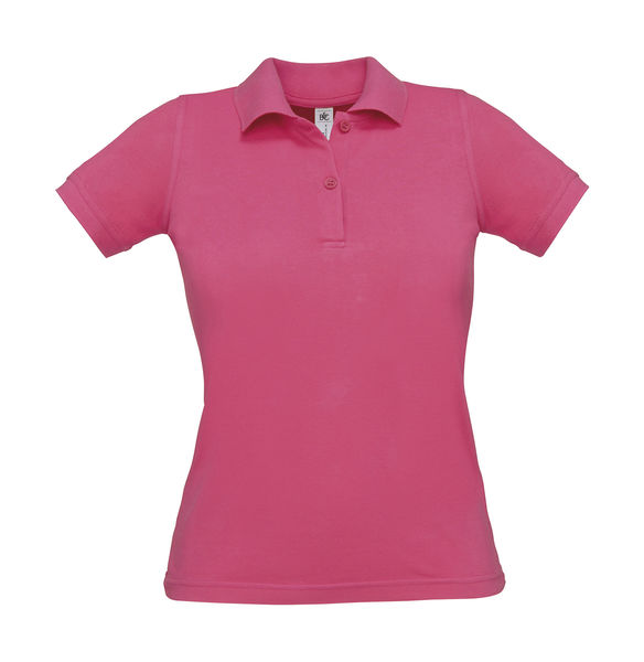 Polo femme publicitaire | Safran Pure women Polo Fuchsia