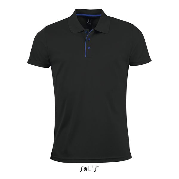 Polo personnalisé sport homme | Performer Men Noir