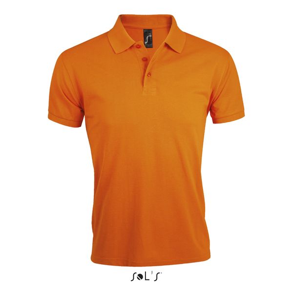 Polo publicitaire homme polycoton | Prime Men Orange