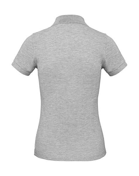 Polo bio femme personnalisé | Inspire Polo  women Heather Grey