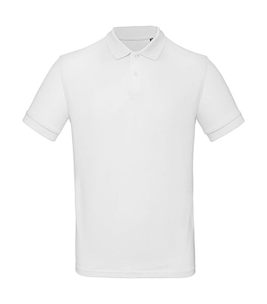 Polo bio homme publicitaire | Inspire Polo  men White