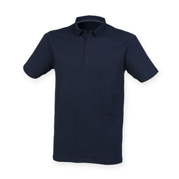 Polo coton 190 publicitaire | Men's fashion polo Navy