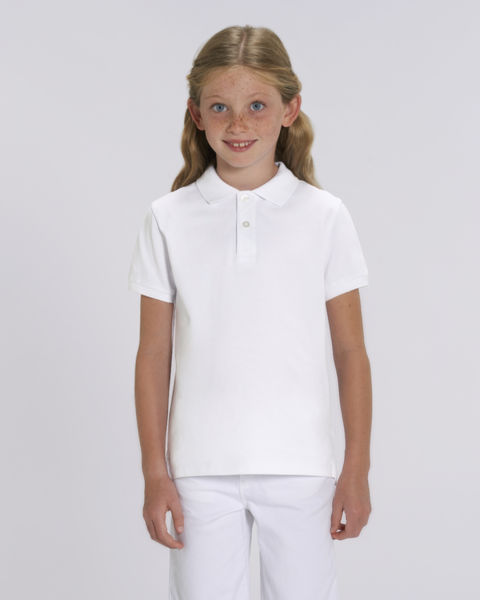 Polo iconique enfant  | Mini Sprinter White