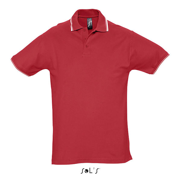 Polo personnalisé homme | Practice Rouge