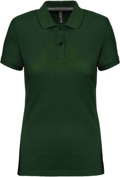 Polo femme publicitaire | Kuno Forest Green