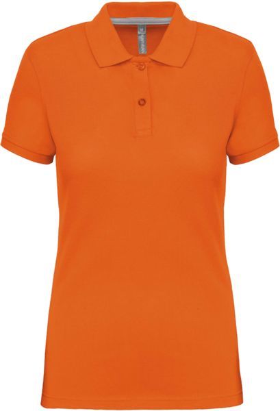 Polo femme publicitaire | Kuno Orange