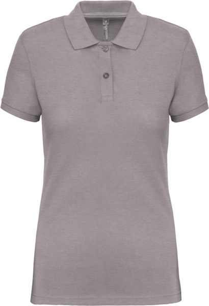 Polo femme publicitaire | Kuno Oxford Grey