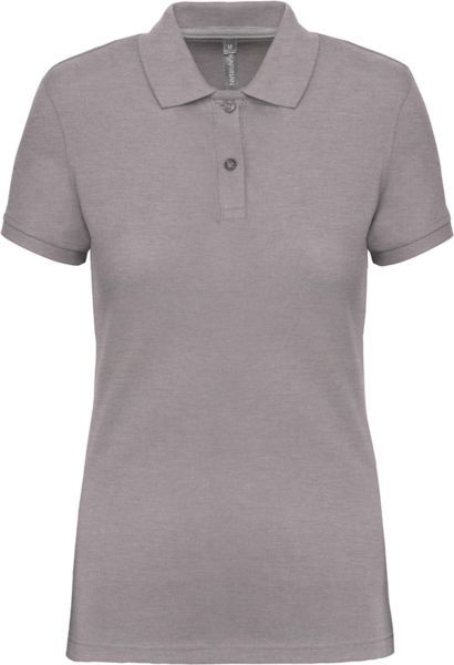 Polo femme publicitaire | Kuno Oxford Grey