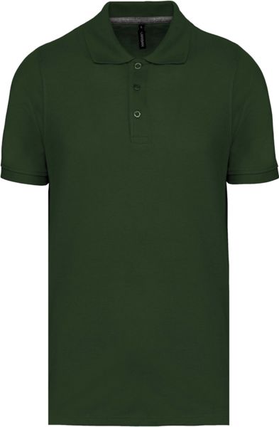 Polo homme personnalisable | Lavi Forest Green