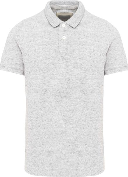Polo personnalisé | Cloak Ash heather 