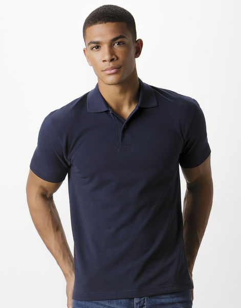 Polo personnalisé homme manches courtes | Granborough Navy