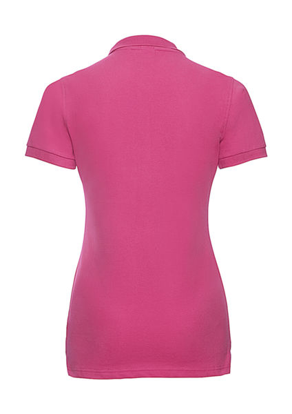 Polo stretch femme publicitaire | Lupu Fuchsia