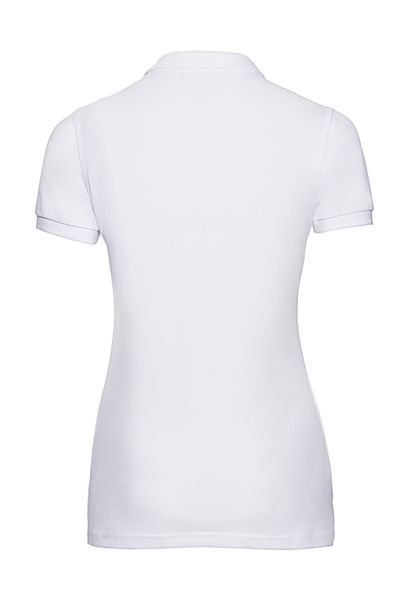 Polo stretch femme publicitaire | Lupu White