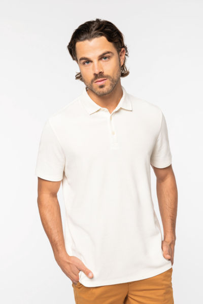 Polo coton bio homme publicitaire