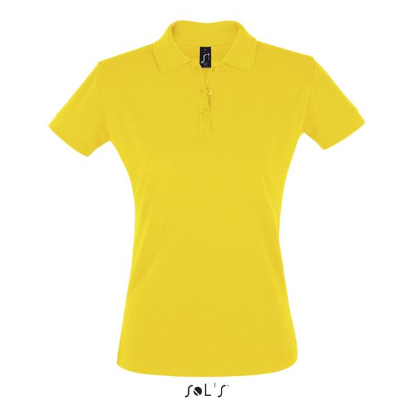 Polo personnalisé femme | Perfect Women Jaune