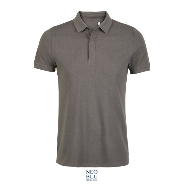 Polo Piqué personnalisé | Owen Men Gris léger