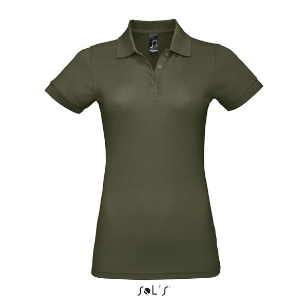 Polo personnalisé femme polycoton | Prime Women Army