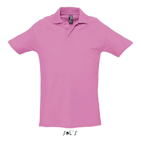 Polo publicitaire homme | Spring II Rose orchidée
