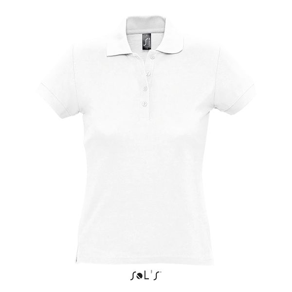 Polo publicitaire femme | Passion Blanc