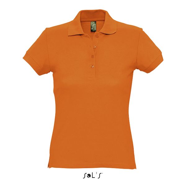 Polo publicitaire femme | Passion Orange