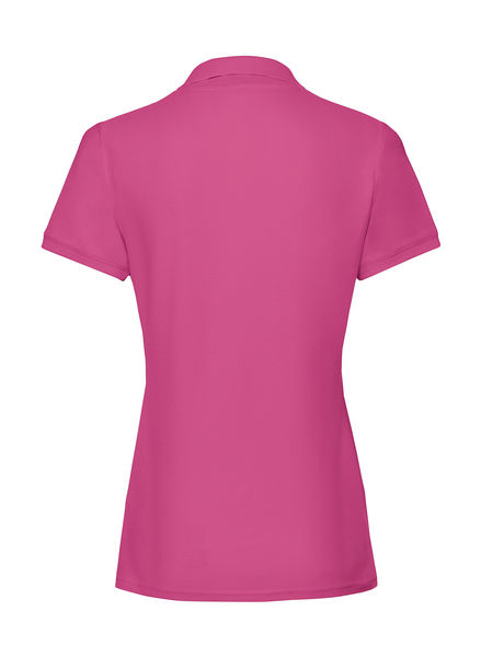 Polo publicitaire femme manches courtes | Ladies Premium Polo Fuchsia