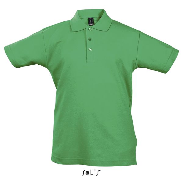 Polo personnalisé enfant | Summer II Kids Vert prairie