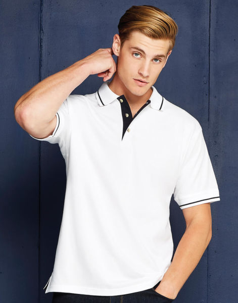 Polo personnalisé homme manches courtes | Cuddington