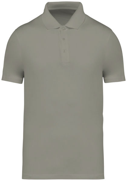 Polo publicitaire coton biologique homme Almond green