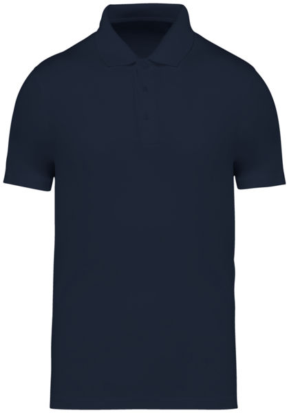 Polo publicitaire coton biologique homme Navy Blue