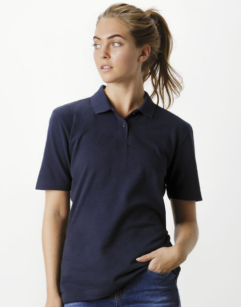 Polo publicitaire femme manches courtes | Brickhill Navy