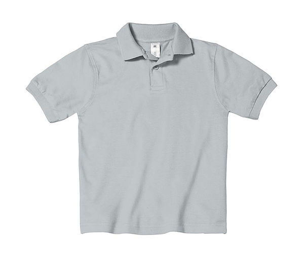 Polo publicitaire enfant manches courtes | Safran kids Polo Pacific Grey