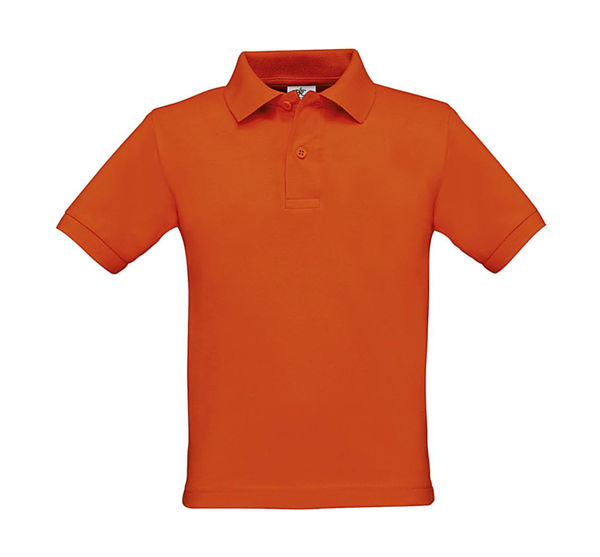 Polo publicitaire enfant manches courtes | Safran kids Polo Pumpkin Orange