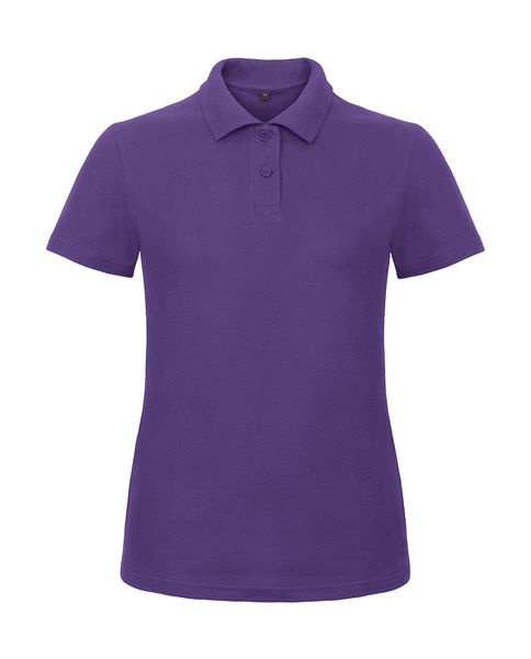 Polo femme personnalisé | ID.001 women Piqué Polo Purple