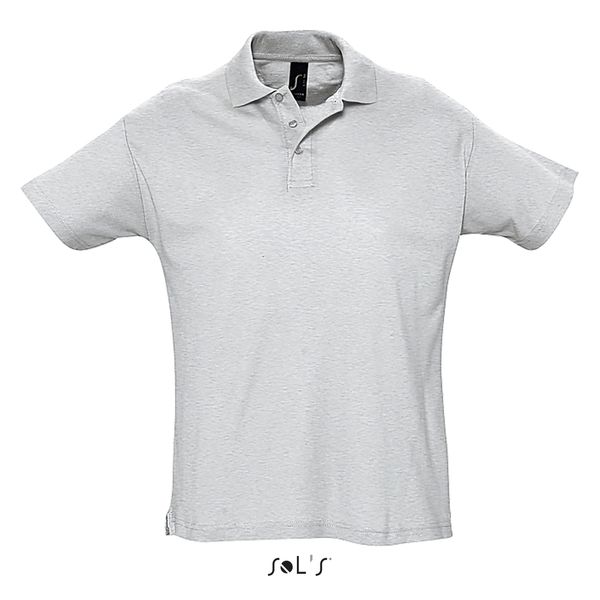 Polo publicitaire homme | Summer II Blanc chine