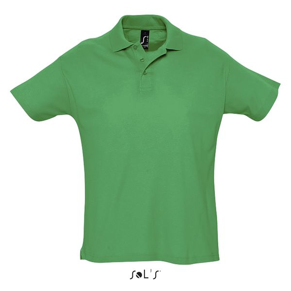 Polo publicitaire homme | Summer II Vert prairie