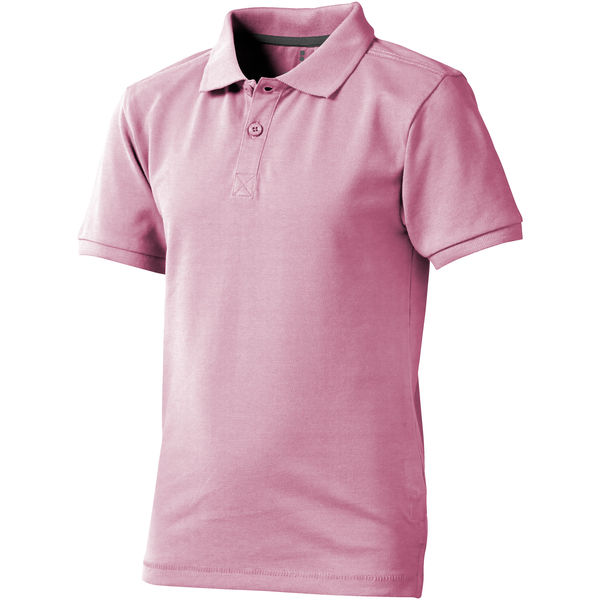 Polo personnalisé manches courtes enfant Calgary Light Pink