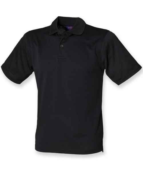 Polos publicitaires COOL PLUS® POLO SHIRT HY475 Black