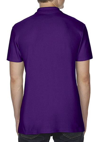 Polo homme softstyle double piqué publicitaire | Saskatoon Purple