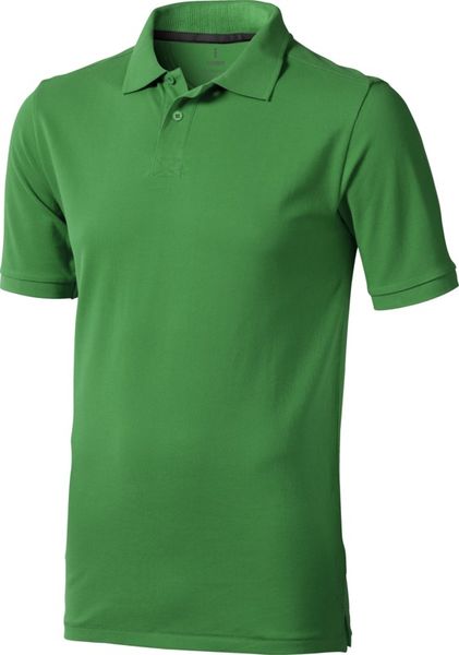 Polo personnalisé manches courtes pour hommes Calgary Fern Green