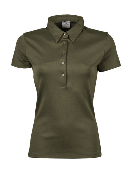 Polo publicitaire femme manches courtes | Solberg Olive